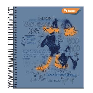Cuaderno Book Looney Tunes 5mm 150h