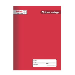 Cuaderno College Liso 7mm 80h