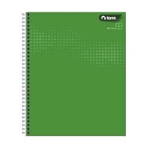 Cuaderno universitario liso 7mm 100 hjs.