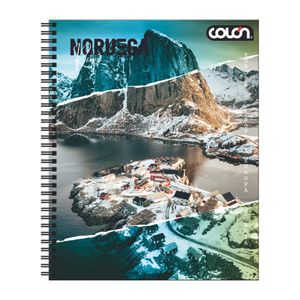Cuaderno Universitario Paisaje 7mm 100 Hjs.