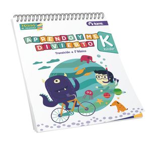 Cuaderno de Actividades - Transición a 1° Básico 50 Hjs.