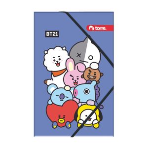 Carpeta Cartulina BT21- C/ Elástico