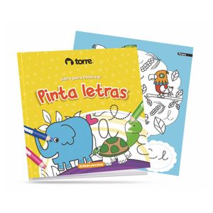 Libro Colorear Pinta Letras 32 Hjs.