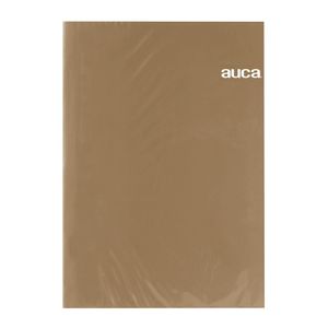 Archivador Plastificado Café C/Gusano Auca
