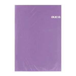 Archivador Plastificado Morado C/Gusano Auca