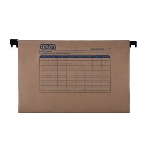 Colon Carpeta Colgante Kraft Brazo Plástico