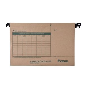 Carpeta Colgante Kraft Brazo Plástico
