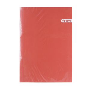 Carpeta Plastificada Roja