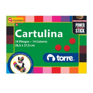 Bolsón Cartulina 14 Colores - 18 Pliegos