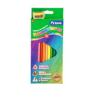 Lápices de Colores Largo Triangular Imagia