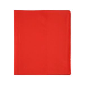 Forro cuaderno college rojo