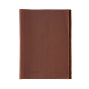 Forro cuaderno universitario café