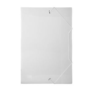Carpeta Elásticada Oficio Transparente Surtido