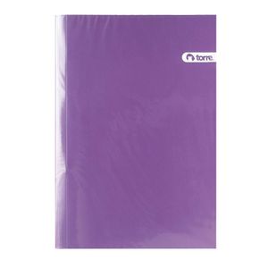 Archivador Plastificado Violeta Con Gusano