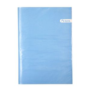 Archivador Plastificado Celeste Con Gusano