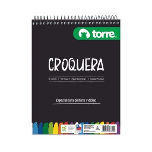 Croquera 16 x 21 cm 100 hjs.