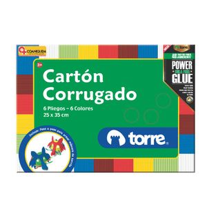 Bolsón Cartón Corrugado 6 Pliegos - 6 Colores