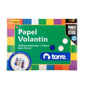 Bolsón Papel Volantín 10 Pliegos - 7 Colores
