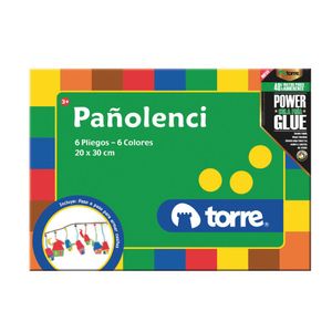 Bolsón Pañolenci 6 Pliegos - 6 Colores