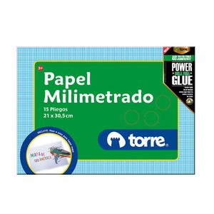 Bolsón Papel Milimetrado 15 Pliegos