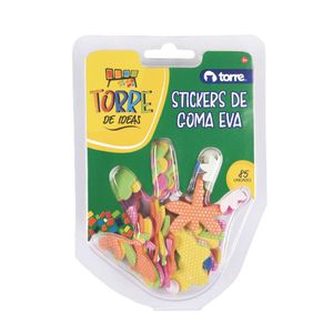 Stickers Bichitos de Goma Eva