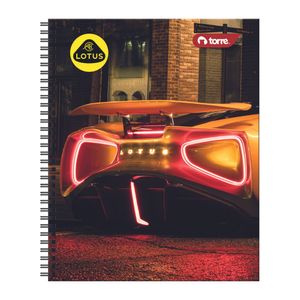 Cuaderno universitario Lotus 7mm 100 hjs.