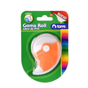 Goma de Borrar Roll con Protector 1 Unid.