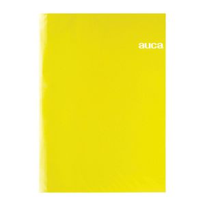 Archivador Plastificado Amarillo C/Gusano Auca