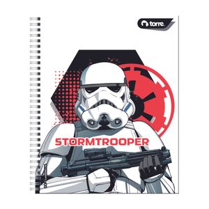 Cuaderno universitario Star Wars 7mm 100 hjs.