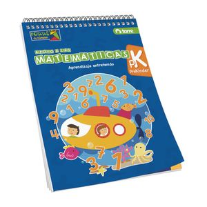 Cuaderno Matemáticas Pre-Kinder 64 Hjs.