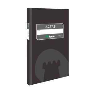 Libro de Actas Cuadriculado 100 hjs.