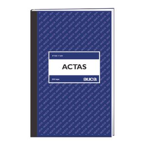 Libro de Actas Auca 200 hjs.