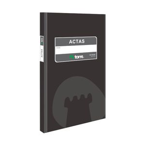 Libro De Actas 532-F 100 hjs.