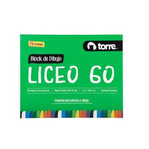 Block Dibujo Liceo-60 20 hjs. 21,1 x 26,5 cm