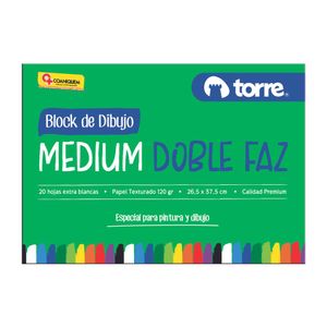 Block Dibujo M-99 Doble Faz 20 hjs. 26,5 x 37,2 cm