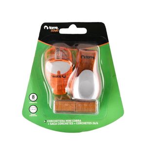 Corchetera Mini 26/6 con Saca Corchetes 8 hjs.