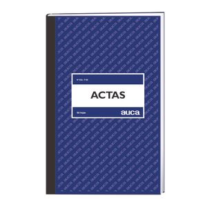 Libro Actas Auca 50 hjs.