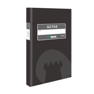 Libro de Actas Cuadriculado 534-F 200 hjs.