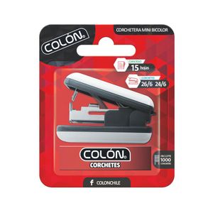 Corchetera Mini Bicolor 26/6 Y 24/6