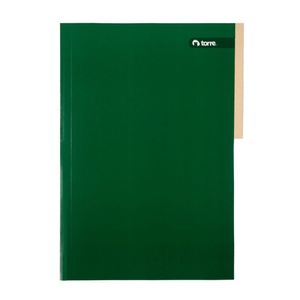 Carpeta pigmentada verde oscuro