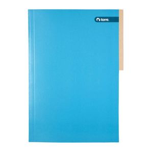 Carpeta pigmentada celeste