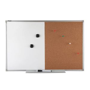 Pizarra Acrílica Magnética + Corcho 40 x 60 cm