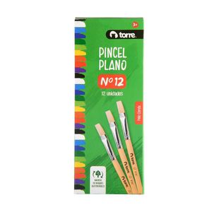Pincel Plano N°12