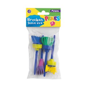 Set Brochas Goma Eva Pekes