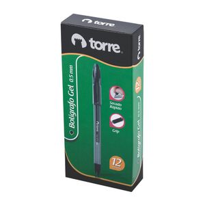 Bolígrafo Gel Quick Dry 0,5 mm Negro
