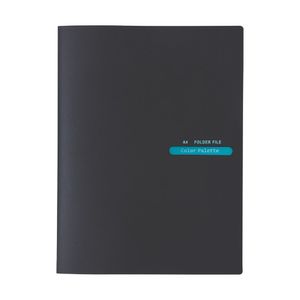 Carpeta 5 Bolsillos Negra