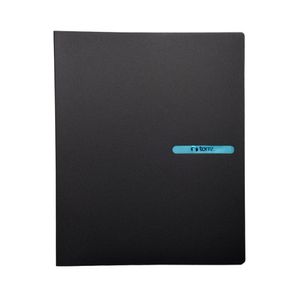 Carpeta 20 Bolsillos Negro