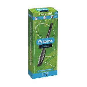 Bolígrafo Gel Borrable 0,7 mm Negro