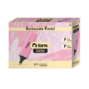 Destacador Pastel Rosado