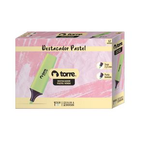 Destacador Pastel Verde
